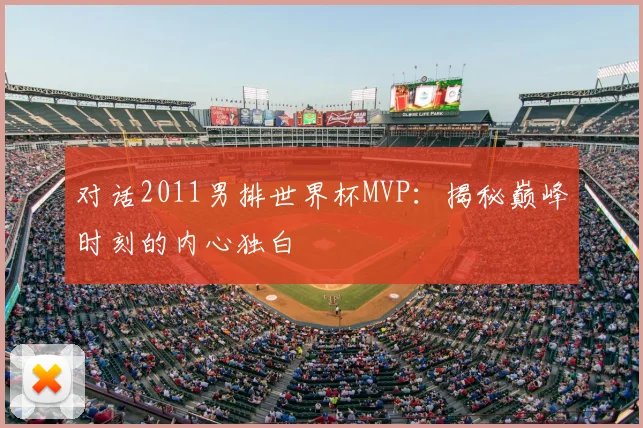 对话2011男排世界杯MVP:揭秘巅峰时刻的内心独白